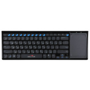 Клавиатура Оклик 850ST черный USB беспроводная slim Multimedia Touch
