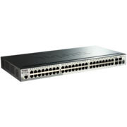 D-Link DGS-1510-52X/A2A PROJ Настраиваемый L2+ стекируемый коммутатор с 48 портами 10/100/1000Base-T и 4 портами 10GBase-X SFP+