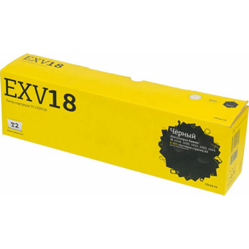 Картридж лазерный T2 TC-CEXV18 C-EXV18 черный (8400стр.) для Canon iR-1018/1020/1022/1023/1024