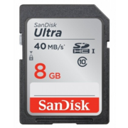 Флеш карта SDHC 8Gb Class10 Sandisk SDSDUN-008G-G46 Ultra