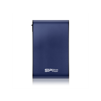 Внешний жесткий диск Portable Hard Disk Silicon Power Armor A80 2Tb, USB 3.1 , Water/dust proof, Anti-shock, USB 3.1 ,Blue