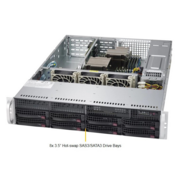 Серверная платформа 2U SATA BLACK SYS-6028R-WTR SUPERMICRO