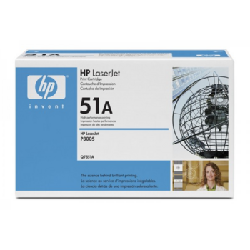 Расходные материалы HP Q7551A Картридж ,Black{LaserJet P3005/M3027mfp/M3035mfp, Black, (6500 стр.)}