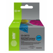 Картридж струйный Cactus CS-C8772 №177 пурпурный (11.4мл) для HP PS 3213/3313/8253/C5183/C6183/C6283/C7183/C7283/C8183/D7163/D7263/D7363/D7463