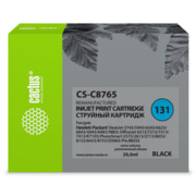 Картридж струйный Cactus CS-C8765 №131 черный (20мл) для HP DJ 5743/5943/6543/6623/6843/6943/6983/9803/7213/7313/7413/K7103/PS 2573/2613/2713/8053/8153/8453/8753/D5063/Pro B8353