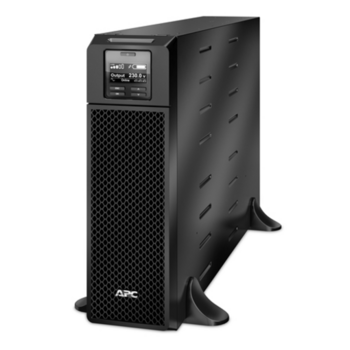 Источник бесперебойного питания для персональных компьютеров и серверов APC Smart-UPS SRT, 5000VA/4500W, On-Line, Extended-run, Black, Tower (Rack 3U convertible), Pre-Inst. Web/SNMP, with PC Business