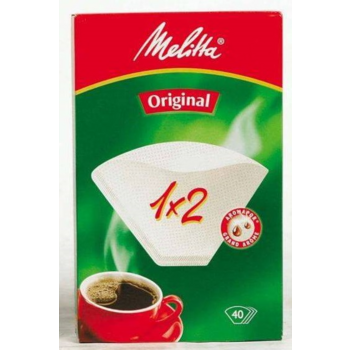 Фильтры для кофе для кофеварок капельного типа Filtero №2 белый (упак.:40шт)