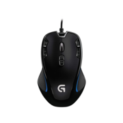 Мышь игровая Logitech G300s [910-004345] черно-синяя, оптическая, 2500dpi, 2м USB2.0, 9 кнопок, под правую руку, (053830)