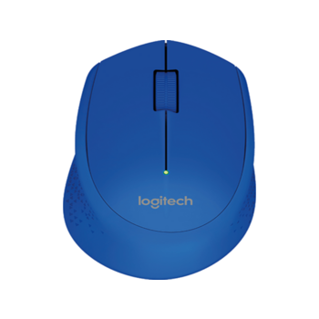 Мышь Logitech M280 синий оптическая (1000dpi) беспроводная USB (2but)