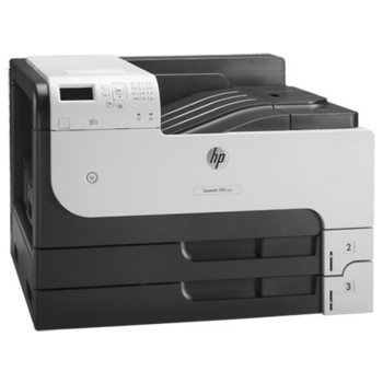 Принтер HP LaserJet Enterprise 700 M712dn (A3, 1200dpi, 40ppm, 512Mb, 3trays 250+250+100, USB2.0/extUSBx2/GigEth/HIP/ePrint, repl. Q7543A, Q7545A)