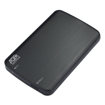 AgeStar 3UB2A12(-6G) USB 3.0 Внешний корпус 2.5" SATA AgeStar 3UB2A12 USB3.0, алюминий, черный, безвинтовая конструкция (729830/07330)