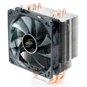 Устройство охлаждения(кулер) Deepcool GAMMAXX 400 Soc-FM2+/AM2+/AM3+/AM4/1150/1151/1155/2011/ 4-pin 18-30dB Al+Cu 130W 640gr LED Ret