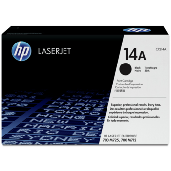 Картридж лазерный HP 14A CF214A черный (10000стр.) для HP LJ 700/M712