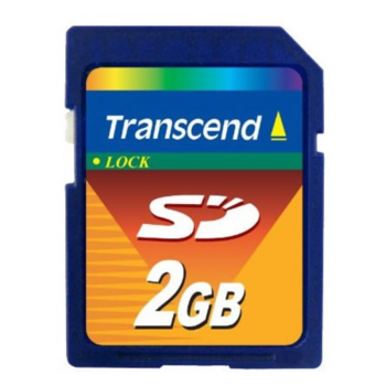 Флеш карта SD 2Gb Transcend TS2GSDC w/o adapter