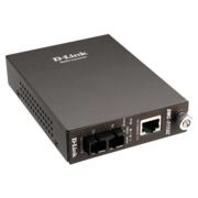 D-Link DMC-515SC/D7A Медиаконвертер с 1 портом 10/100Base-TX и 1 портом 100Base-FX с разъемом SC для одномодового оптического кабеля (до 15 км)