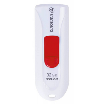 Флеш Диск Transcend 32Gb Jetflash 590 TS32GJF590W USB2.0 белый