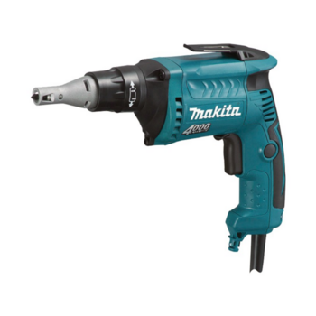 Makita FS4000 Шуруповерт сетевой [FS4000] {570Вт,0-4000обм,6-ти гран 14",1.3кг,кор,шурупы-6мм,дгипсокартона-5мм}