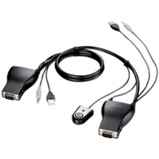 D-Link KVM-221/C1A 2-портовый KVM-переключатель с портами VGA и USB