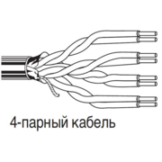 Кабель информационный Belden 7919A 0101000 кат.5е F/UTP общий экран PVC индустриальный 305м