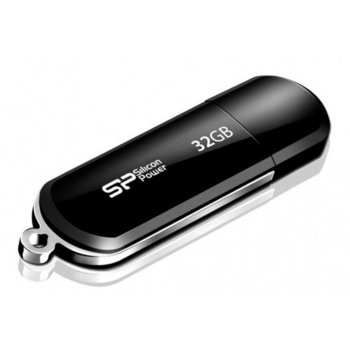 Носитель информации Silicon Power USB Drive 32Gb Luxmini 322 SP032GBUF2322V1K {USB2.0, Black}