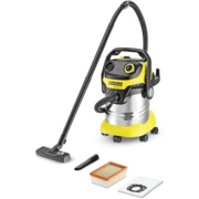 Строительный пылесос Karcher WD5 Premium 1100Вт (уборка: сухая/сбор воды) желтый