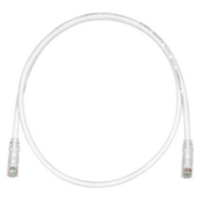 Патч-корд Panduit UTPSP5MY вилка RJ-45-вилка RJ-45 кат.6 5м белый ПВХ