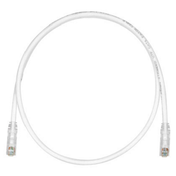 Патч-корд Panduit UTPSP5MY вилка RJ-45-вилка RJ-45 кат.6 5м белый ПВХ