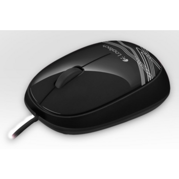 Мышь Logitech M105 черный оптическая (1000dpi) USB (2but)