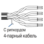 Кабель информационный Belden 1583E.00U305 кат.5е U/UTP не экранированный 4X2X24AWG PVC универсальный 305м серый