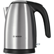 Чайник электрический Bosch TWK7801 1.7л. 2200Вт серебристый/черный (корпус: нержавеющая сталь)