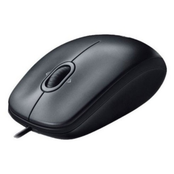 Мышь Logitech M100 черный/темно-серый оптическая (1000dpi) USB1.1 (2but)