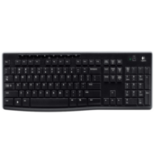 Клавиатура беспроводная Logitech K270 [920-003757] приемник Unifying, 2 батарейки AAA, (033030)