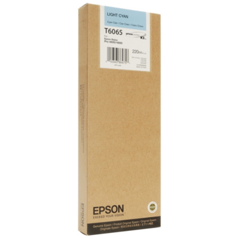 Картридж струйный Epson T6065 C13T606500 светло-голубой (220мл) для Epson St Pro 4880