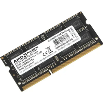 Память DDR3 8Gb 1600MHz AMD R538G1601S2S-UO OEM PC3-12800 CL11 SO-DIMM 204-pin 1.5В OEM